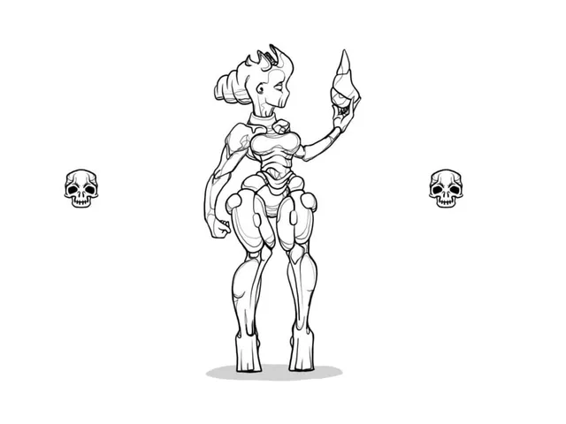Shell Girls in Puzzle Skulls