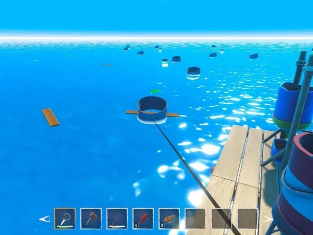 Shipwrecked Raft Survival