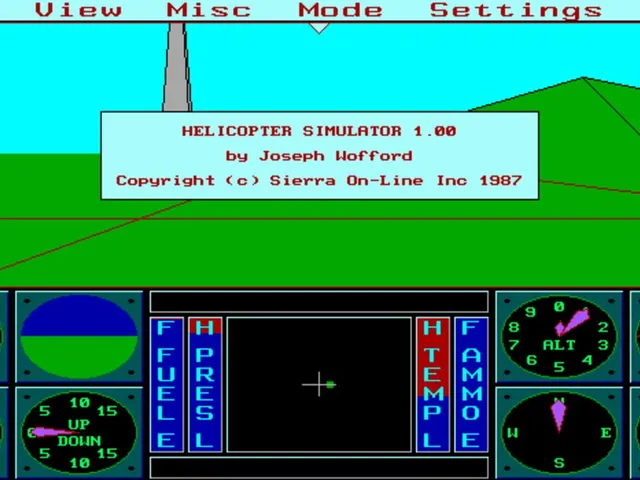 Sierra's 3-D Helicopter Simulator