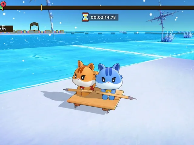 Skidddddd: Tori's Frozen Racing