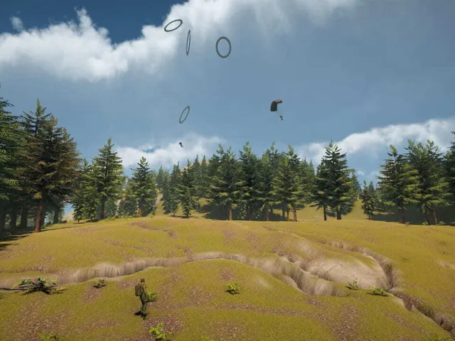 Sky Diving: Parachute Flight Simulator