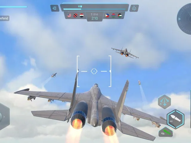 Sky Warriors: Airplane Games