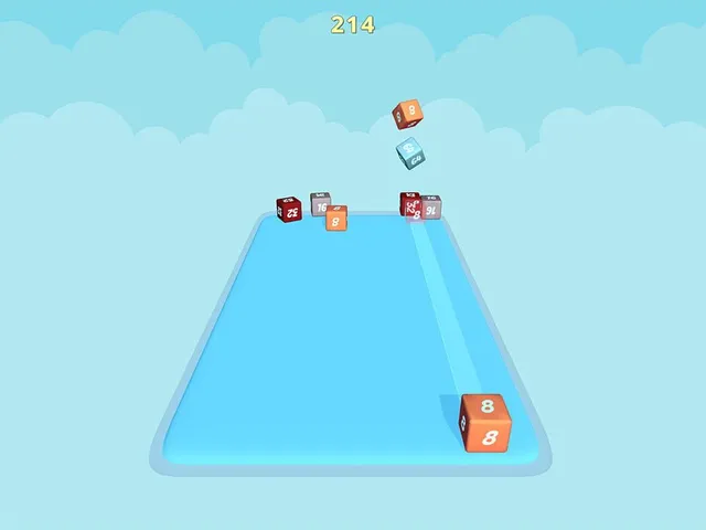 Sliding Cubes 2048 Mania