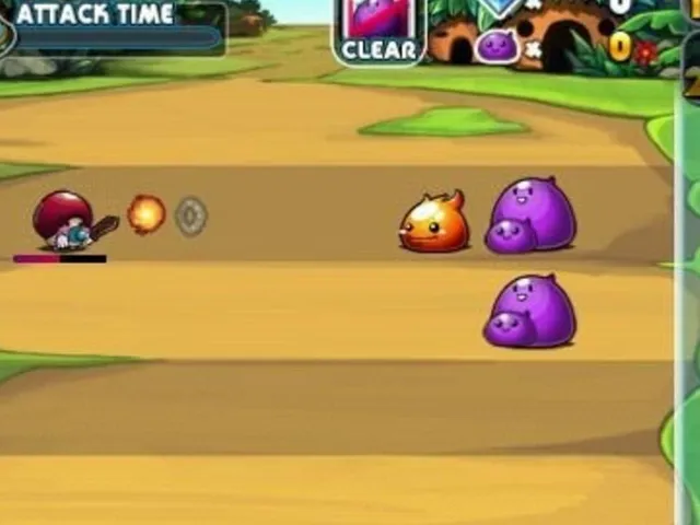Slime vs. Mushroom 2