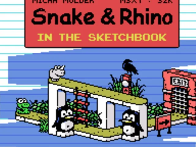 Snake and Rhino in the Sketchbook
