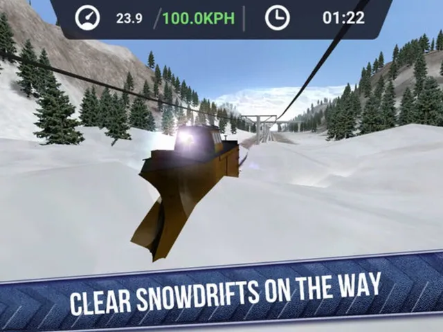 Snow Plow Train Simulator 3D - Russia