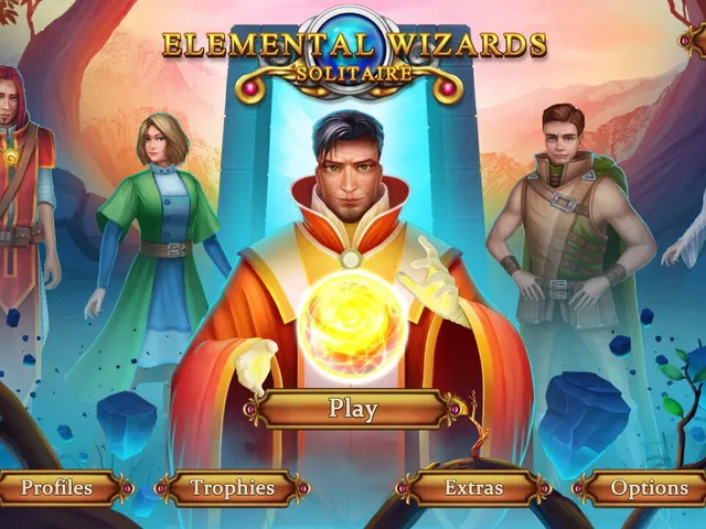 Solitaire: Elemental Wizards
