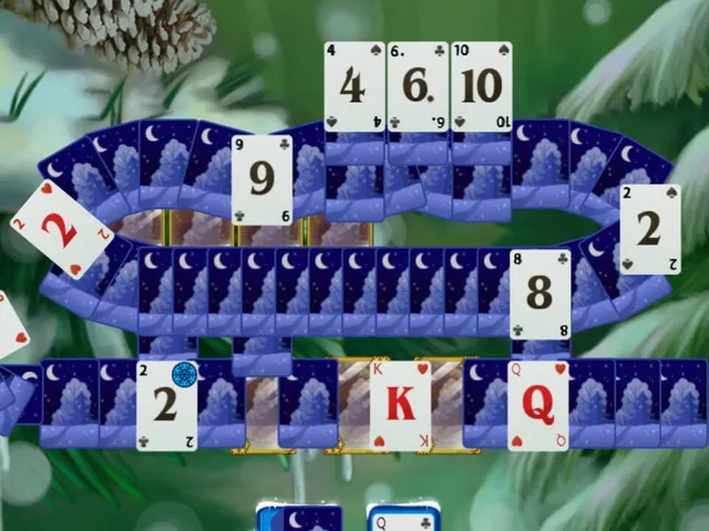 Solitaire Jack Frost: Winter Adventures 3
