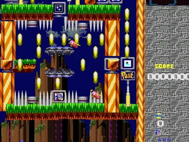 Sonic CD Breakout