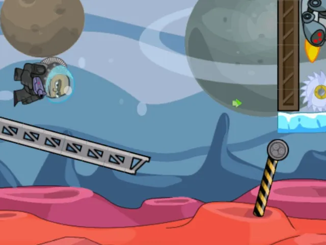Space Captain vs Mega Robots
