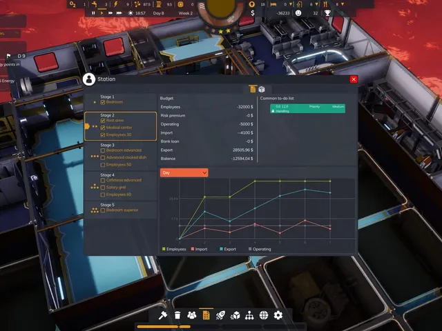 Space Drilling Station