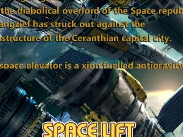 Space Lift Danger Panic!