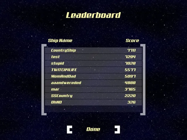 Space Ship Commander