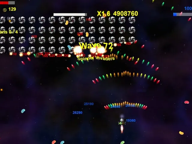 Spinner Invaders 2: A Mad Revenge