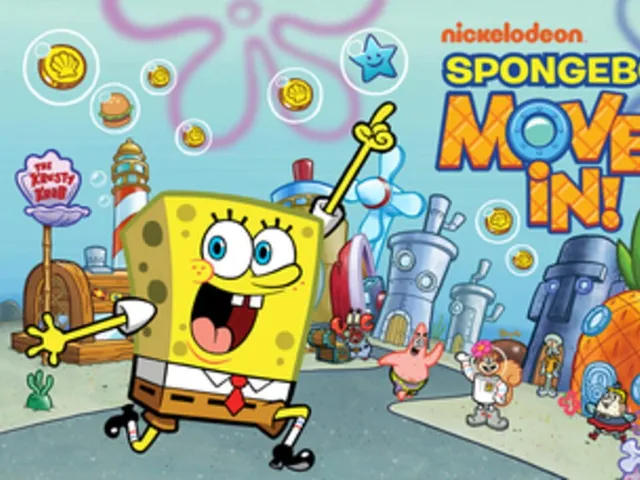 SpongeBob Moves In