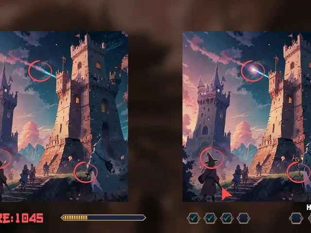Spot The Difference: Anime Edition