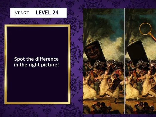 Spot the Difference with Masterpieces