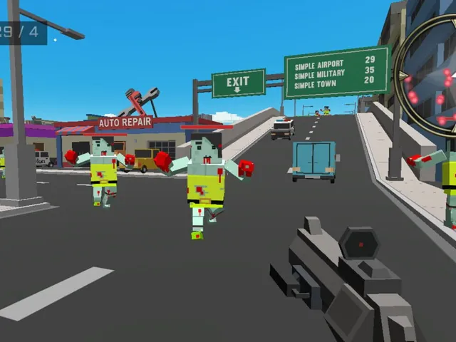 Square Head Zombies 2 - FPS Game