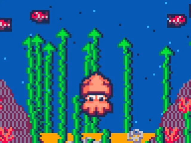 Squid! Escape! Fight!