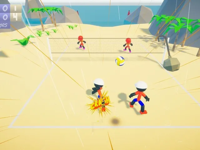 Stickman Beach Volleyball Deluxe