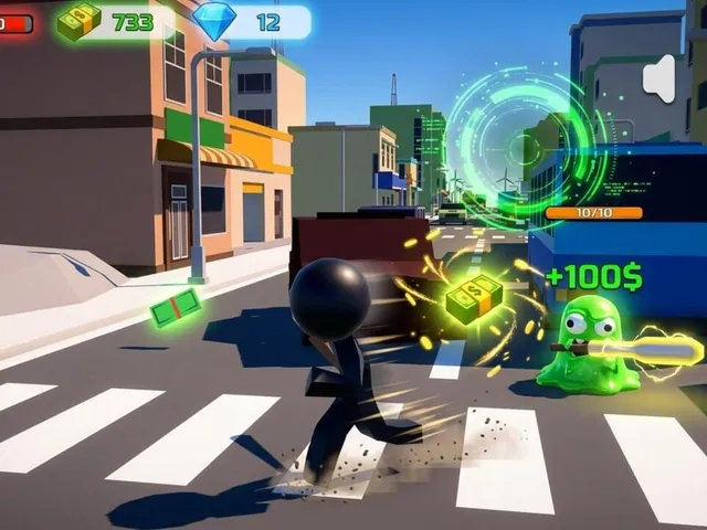 Stickman Monster Battle 3D