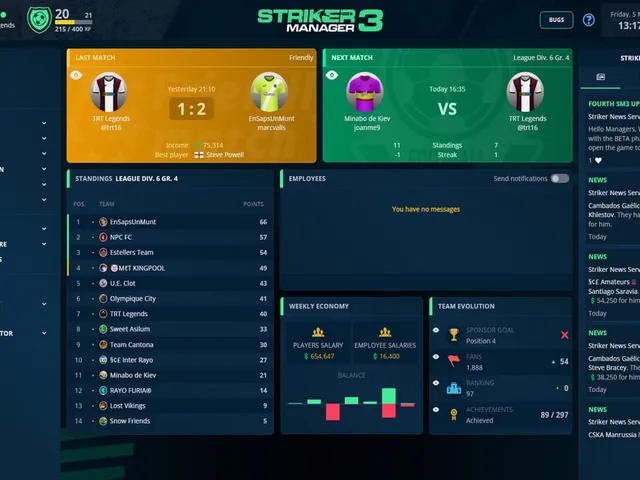 Striker Manager 3