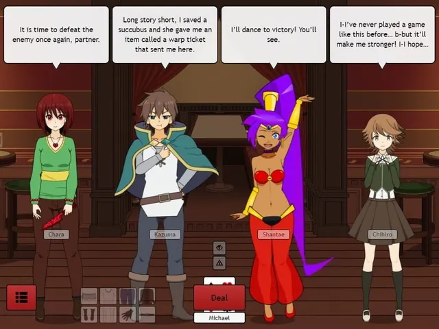Strip Poker Night at the Inventory