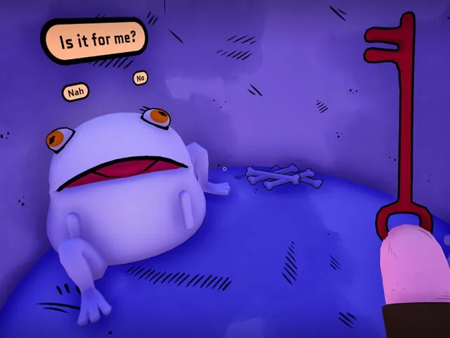 Stuck in a Well with a Frog