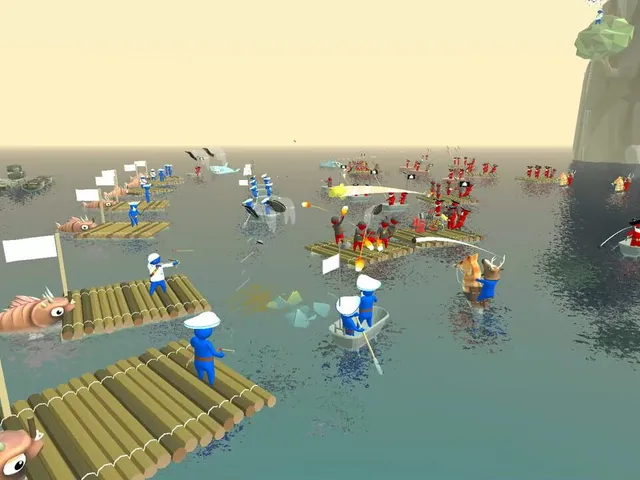 Stupid Raft Battle Simulator