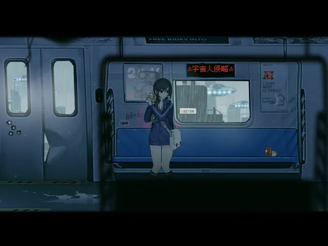 Subway Exorcist Girl