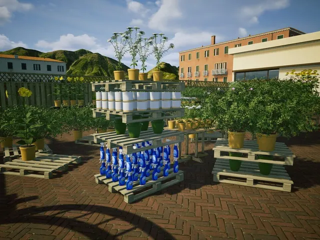 Sunny Blooms Garden Center