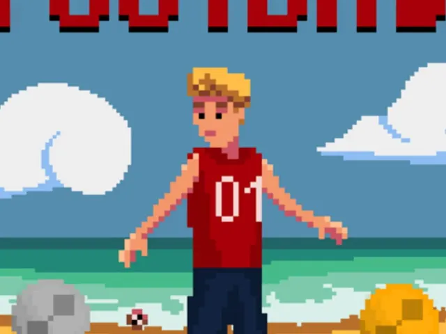 Super Footbag - World Champion 8 Bit Sports