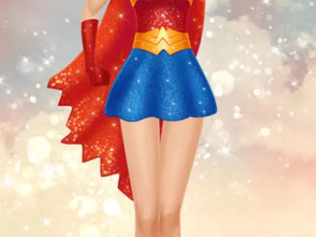 Superhero Girl Salon: Kids Makeup and Dressup Game