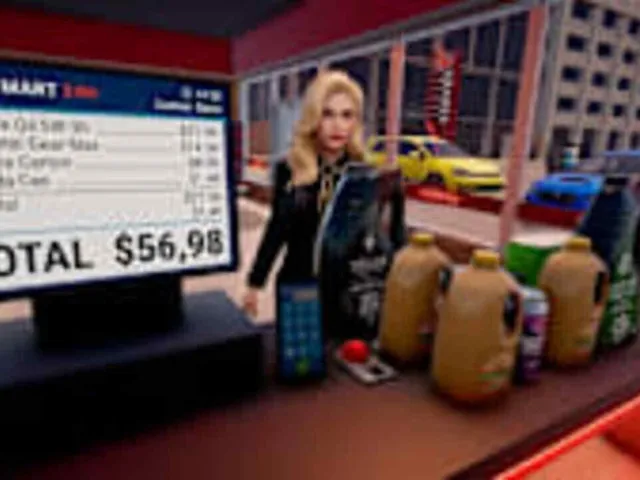 Supermarket Gas Station Simulator