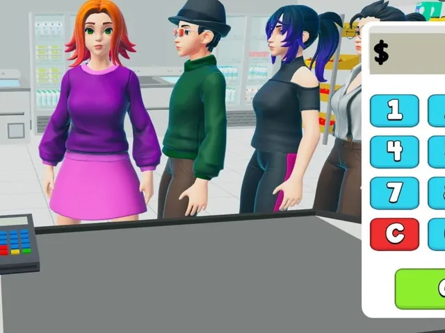 Supermarket Simulator Store Game 3D