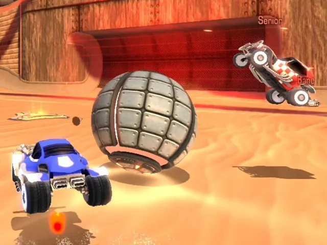 Supersonic Acrobatic Rocket-Powered Battle-Cars