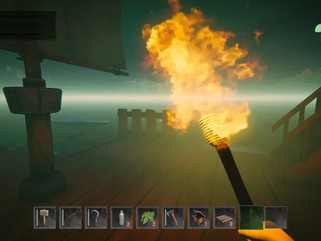 Survival Float Simulator: Crocodile Waters Craft, Raft, Build