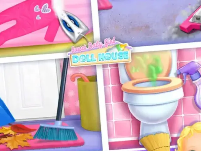 Sweet Baby Girl Doll House