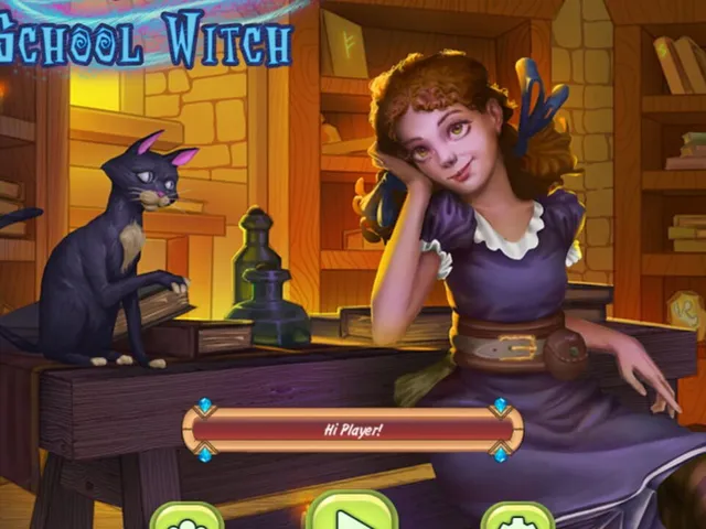 Sweet Solitaire: School Witch