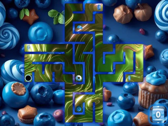 Sweetie Candy Maze: Blueberry