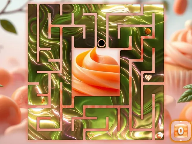 Sweetie Candy Maze: Coral Peach