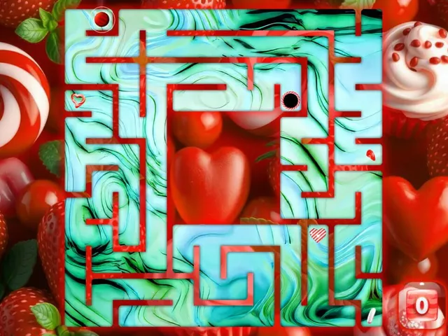 Sweetie Candy Maze: Crimson Strawberry