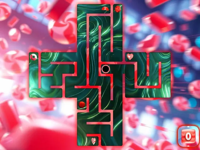 Sweetie Candy Maze: Red Cherry