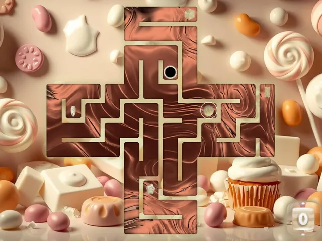 Sweetie Candy Maze: White Chocolate