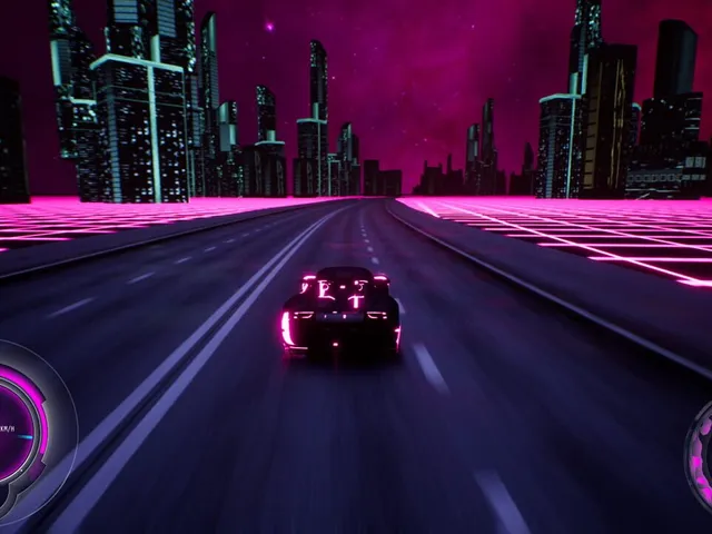 Synthwave Burnout
