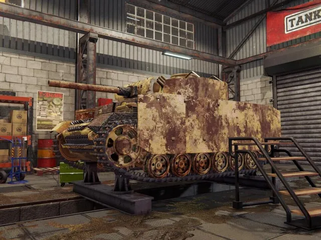 Tank Mechanic Simulator: Reinforced