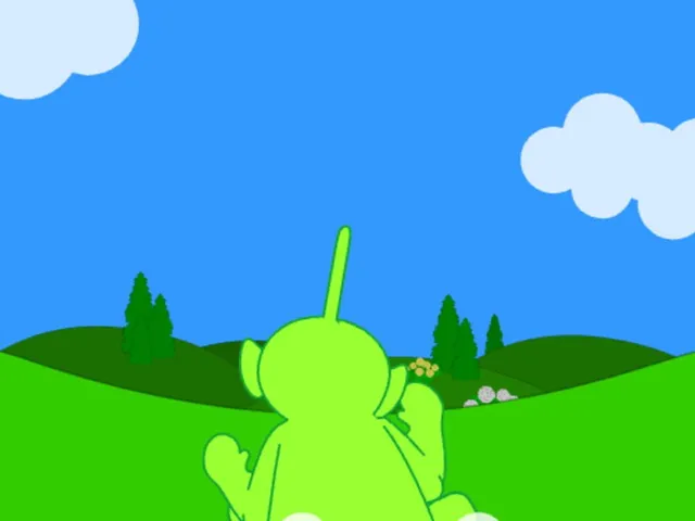 Teletubbies: Sliding Down the Hill