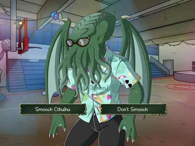 Tentacle Prawn: (Actually) A Cthulhu Dating Sim