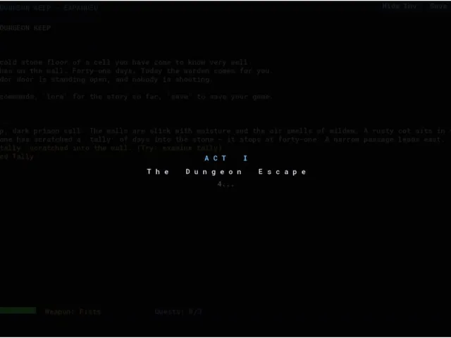 The Escape From Dungeon Keep