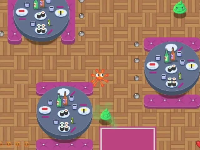 The HD Adventures of Rotating Octopus Character